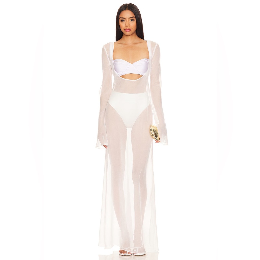 Shani SHEMER Blanca Maxi Dress in Cream